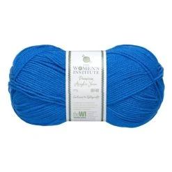 Brand new ???? The WI ???? Women's Institute Blue Premium Acrylic Yarn 100g ????