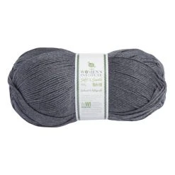Best Sale ???? The WI ???? Women's Institute Grey Soft And Smooth Aran Yarn 400g ????