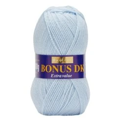 New ⌛ Hayfield Frost Blue Bonus DK Yarn 100g (608) ⭐