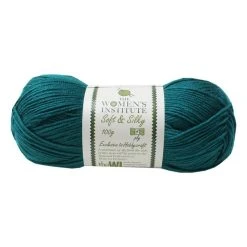 Flash Sale ???? The WI ???? Women's Institute Azure Soft And Silky 4 Ply Yarn 100g ????