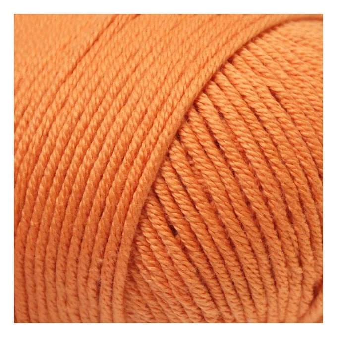 Promo ✔️ DMC 109 Rust Orange Natura Medium Crochet Yarn 50g ???? - Image 2