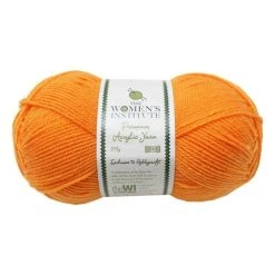 Flash Sale ???? The WI ???? Women’s Institute Orange Premium Acrylic Yarn 100g ❤️