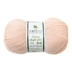 Cheapest ???? The WI ???? Women’s Institute Cool Vanilla Premium Acrylic Yarn 100g ????