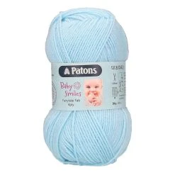 Outlet ???? Patons Pale Blue Fairytale Fab 4 Ply Yarn 50g ⭐