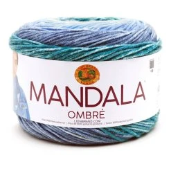New ???? Lion Brand Mantra Mandala Ombre Yarn 150g ????