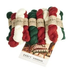 Cheap ???? West Yorkshire Spinners Woodside Fair Isle Festive Blanket Kit ✔️